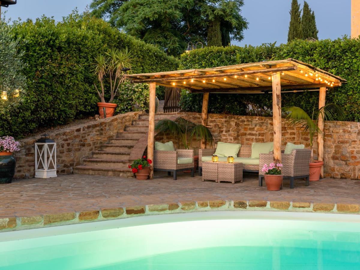 Podere Vergianoni Con Piscina E Vista Mozzafiato Tavarnelle Val di Pesa Exterior foto